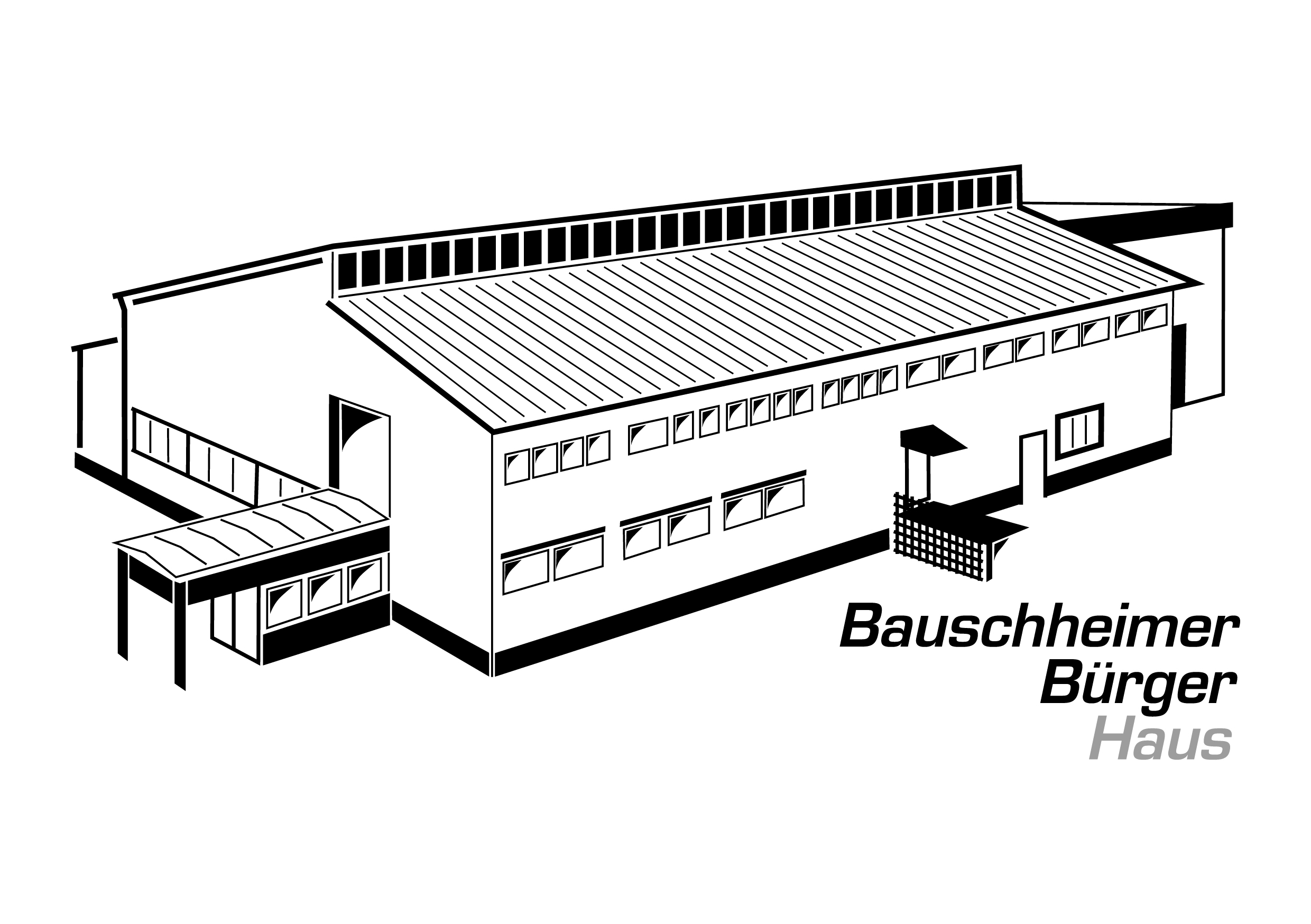 Logo Bürgerhaus schwarz